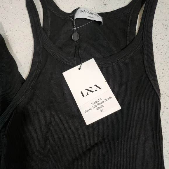 LNA Rilynn Razorback Ribbed Dress - Picture 8 of 9